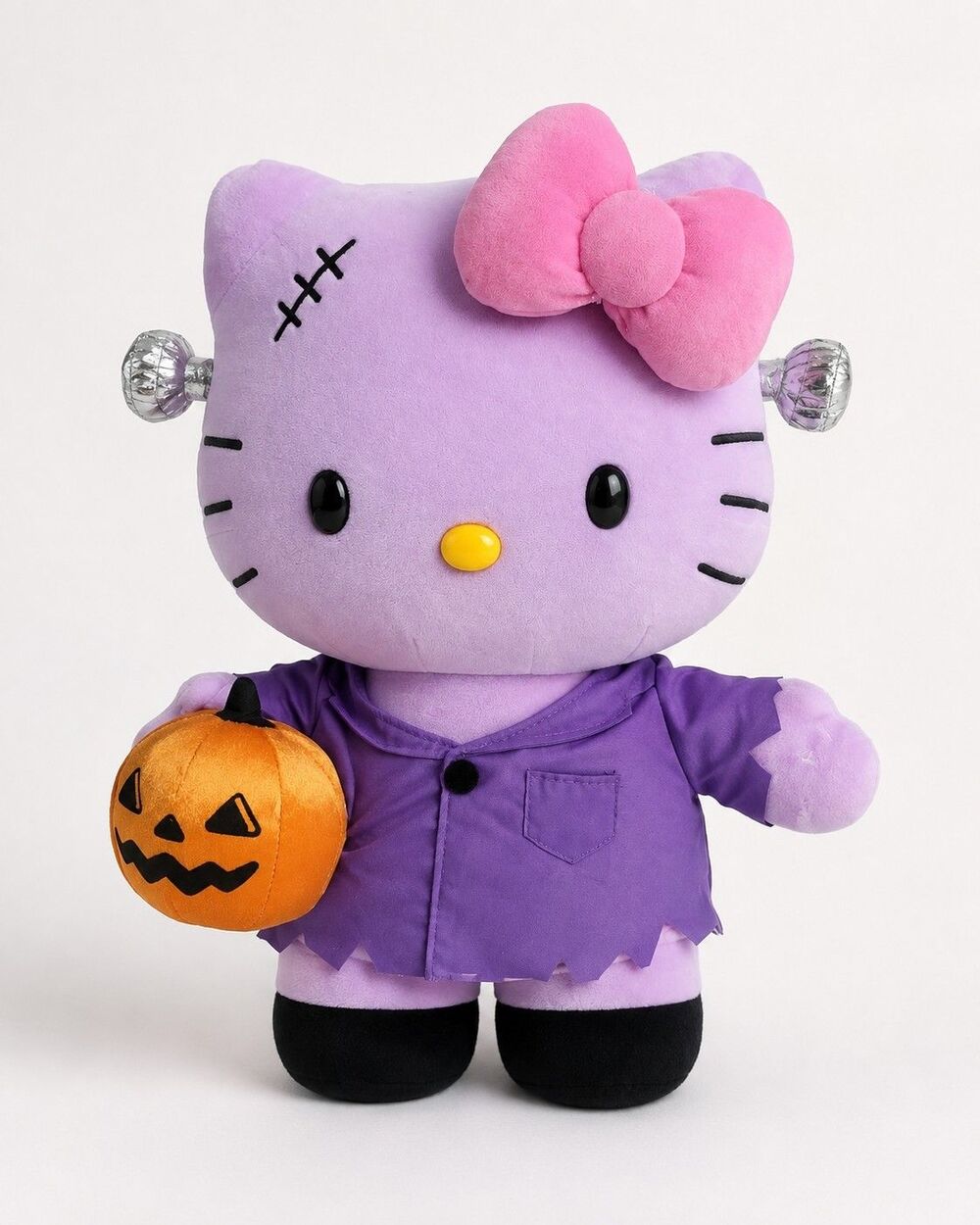 Hello Kitty "Purple Frankenstein" Big Plush Doll 22" Inch